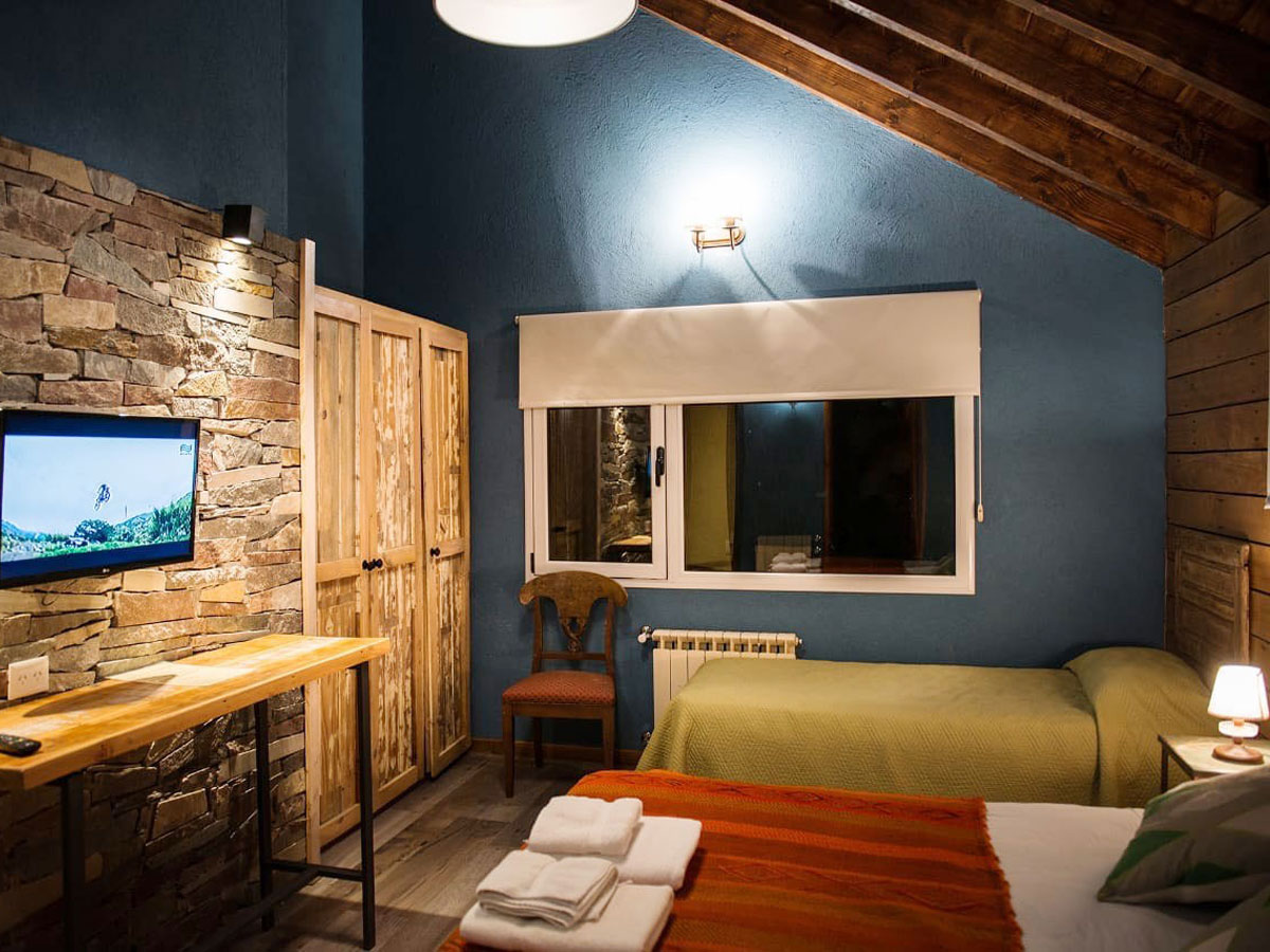 Habitaciones hosteria las cumbres